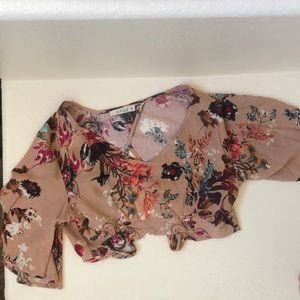 Floral two piece set